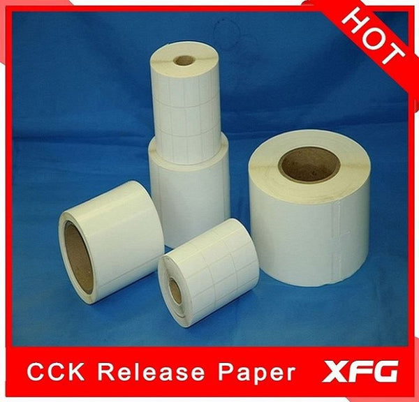 High Temperature Resistant， Carbon Fiber and Silicone Coated CCK Release Paper for Adhesive Sticker and Medical Industry