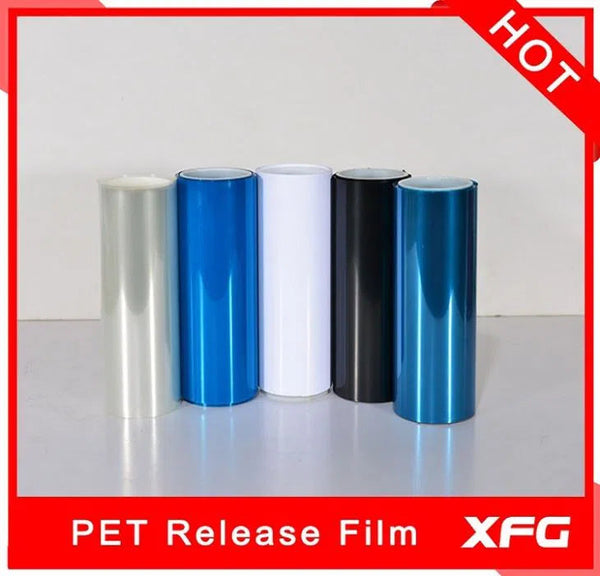 Silicone Coated Polyester Lucid or Red Anti-static PET Release Film