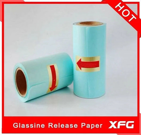 Waterproof and Oil Resistant Silicone Coated Glassine Release Paper for Label and Packing and Decoration